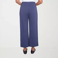 Alfred Dunner Nantucket Womens Straight Fit Ankle Pant