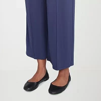 Alfred Dunner Nantucket Womens Straight Fit Ankle Pant