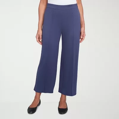 Alfred Dunner Nantucket Womens Straight Fit Ankle Pant