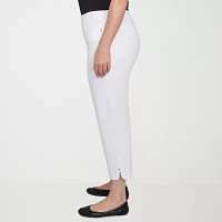 Alfred Dunner Nantucket Womens Plus Capri Pants