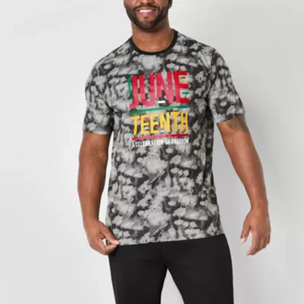Hope & Wonder Big and Tall Unisex Short Sleeve 'A Celebration Of Freedom' Graphic T-Shirt