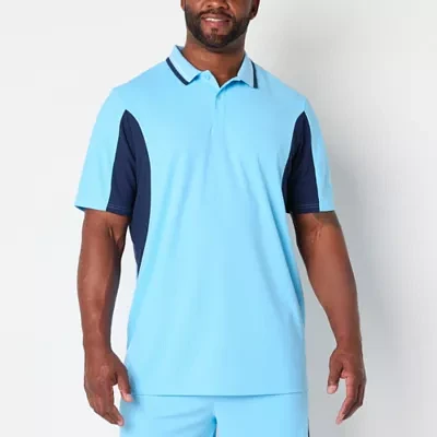 Xersion Pique Big and Tall Mens Regular Fit Short Sleeve Polo Shirt