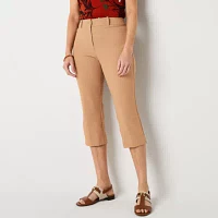 Liz Claiborne Womens Mid Rise Capri Pants
