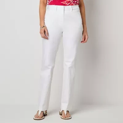 Liz Claiborne Emma Womens Classic Fit Flare Trouser