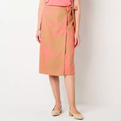 Liz Claiborne Womens Wrap Skirt