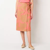 Liz Claiborne Womens Wrap Skirt