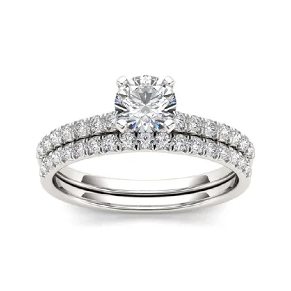 CT.T.W. Natural Diamond 14K Gold Bridal Set