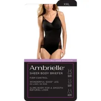 Ambrielle Sheer Wonderful Edge® Body Shaper 129-2003