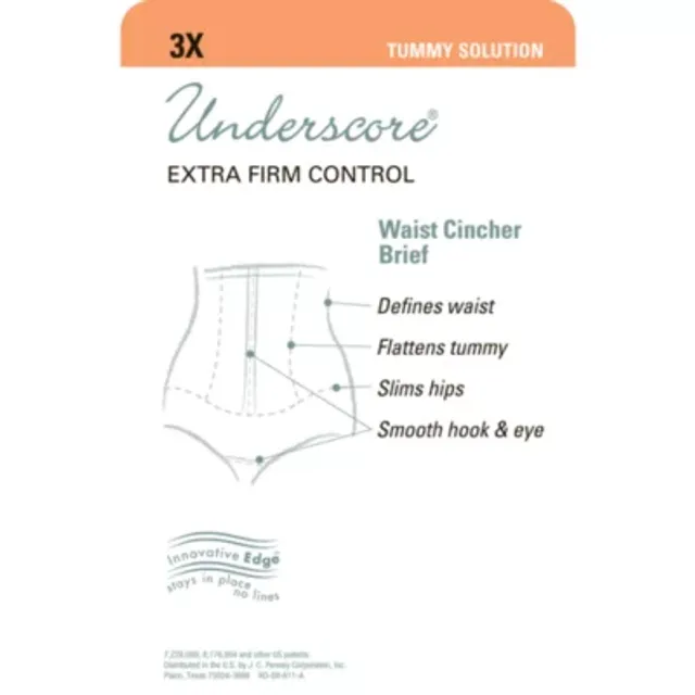 Underscore Innovative Edge® Sheer High-Waist Control Briefs 129