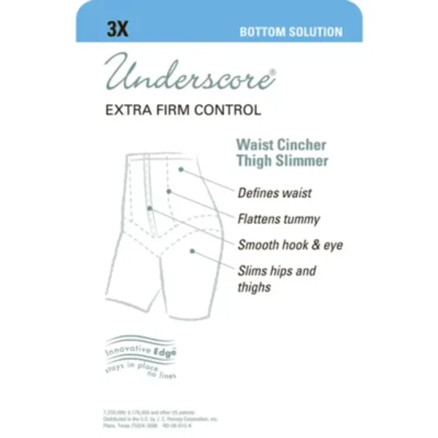 Underscore Plus Innovative Edge® High-Waist Thigh Slimmers 129-3011