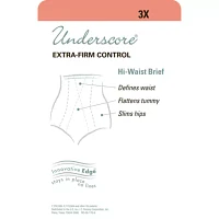 Underscore Innovative Edge® High-Waist Control Briefs 129-3603