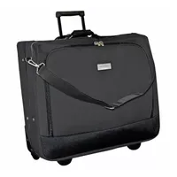 WallyBags  45” Premium Rolling Garment Bag with multiple pockets