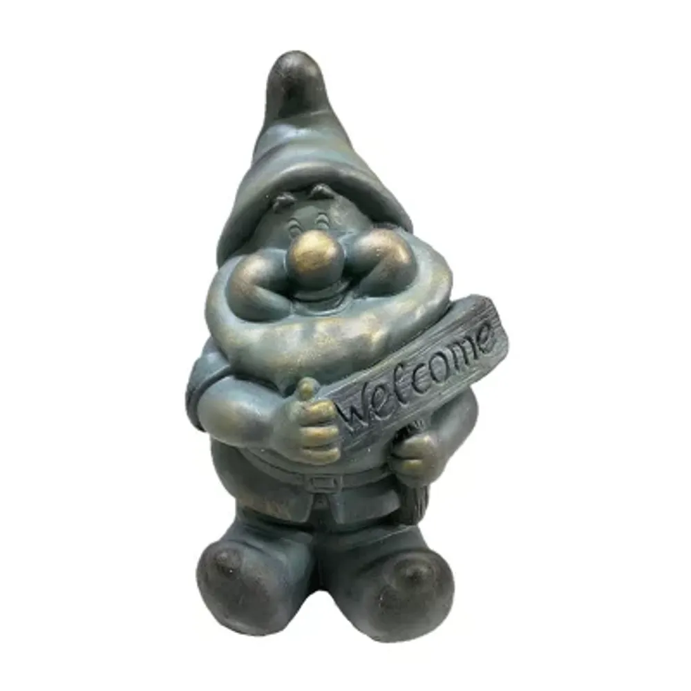 15" Outdoor Welcome Gnome