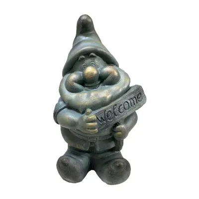 15" Outdoor Welcome Gnome