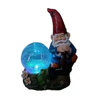 9" Solar Garden Gnome