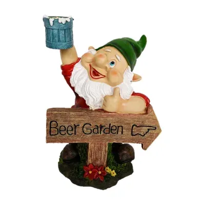 10.5" Outdoor Bear Garden Gnome