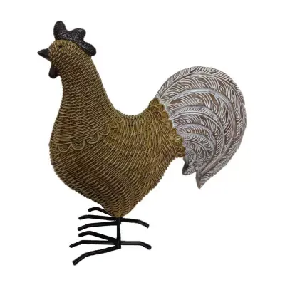 11" Outdoor Folkart Rooster