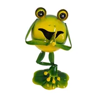 10.5" Outdoor Yoga Iron Frog