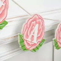 Glitzhome Set Of 2 Mothers Day Wooden Garland