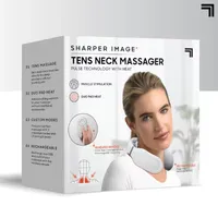 Sharper Image Neck Tens Massager with Pulse Technology and Heat