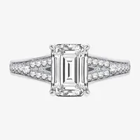 Signature By Modern Bride (H-I / Si1-Si2) Womens 1 3/4 CT. T.W. Lab Grown White Diamond 14K Gold Engagement Ring