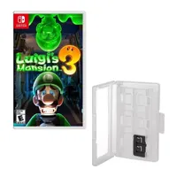 Hard Shell 12 Game Caddy, Luigis Mansion for Nintendo Switch