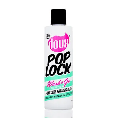 The Doux Pop Lock 5-Day Curl Forming Glaze Hair Gel-8 oz.