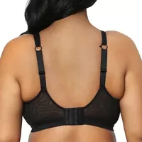 Curvy Couture Sheer Mesh Bralette - 1355