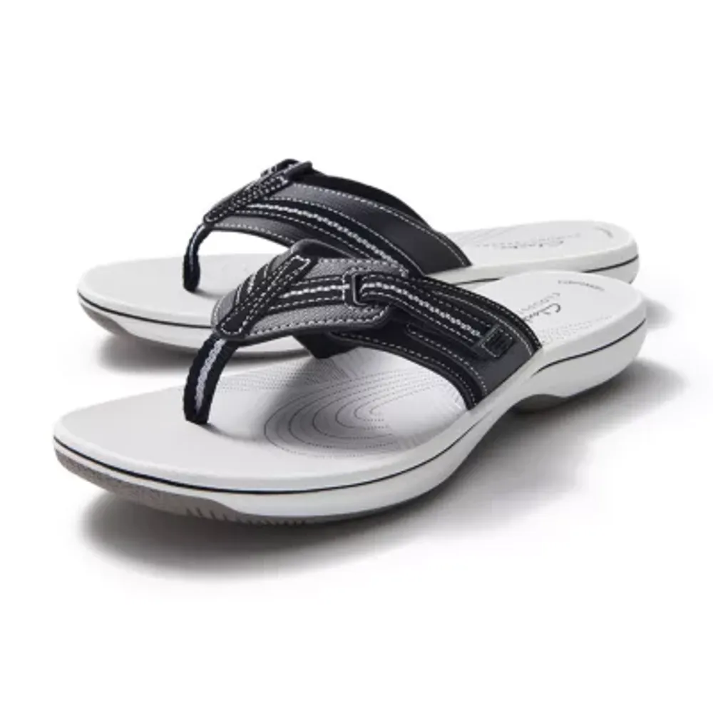 Clarks Womens Cloudsteppers Brinkley Jazz Flip-Flops