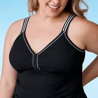 Free Country Tankini Swimsuit Top Plus