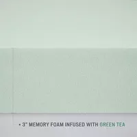 Clean Spaces Green Tea Foam Topper With Cooling Cover