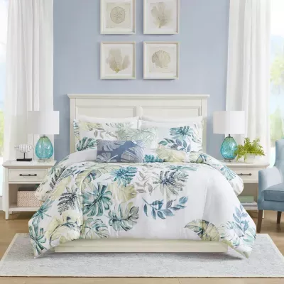 Harbor House Lorelai Cotton Printed 5 Piece Duvet Cover Set