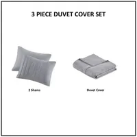 Beautyrest Maddox Oversized 3-pc. Duvet Cover Set