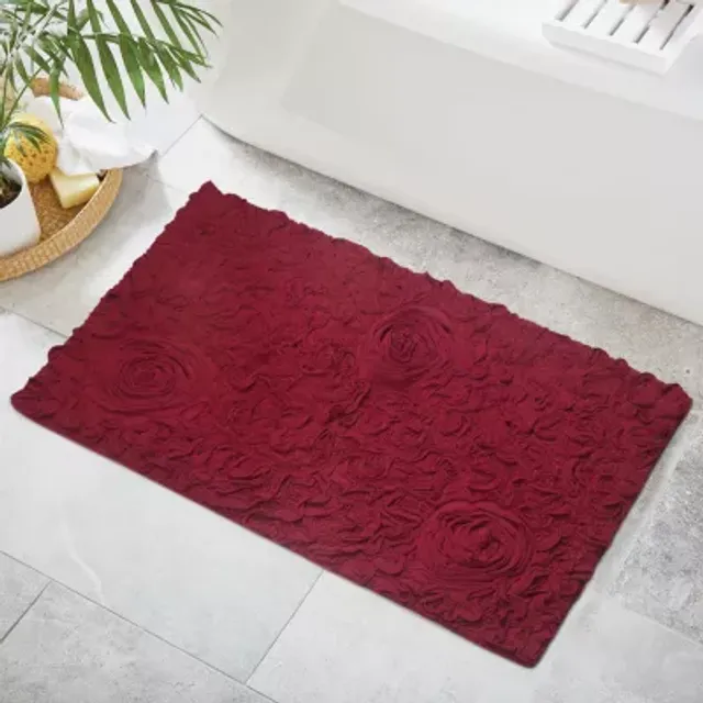 Distant Lands 20x32 Red Medallion Fashion Bath Rug, Color: Red Medallion -  JCPenney