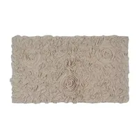 Home Weavers Inc Bellflower Quick Dry 24X40 Inch Bath Rug