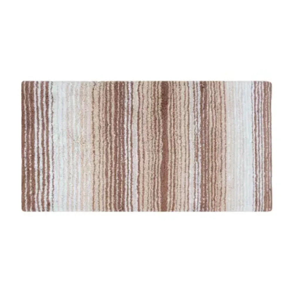 Home Weavers Inc Gradation Quick Dry 21X54 Inch Bath Rug