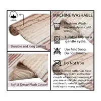 Home Weavers Inc Gradation Quick Dry 21X54 Inch Bath Rug