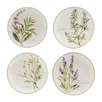 Certified International Fresh Herbs 16-pc. Earthenware Dinnerware Set