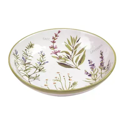 Certified International Fresh Herbs Serving Bowl