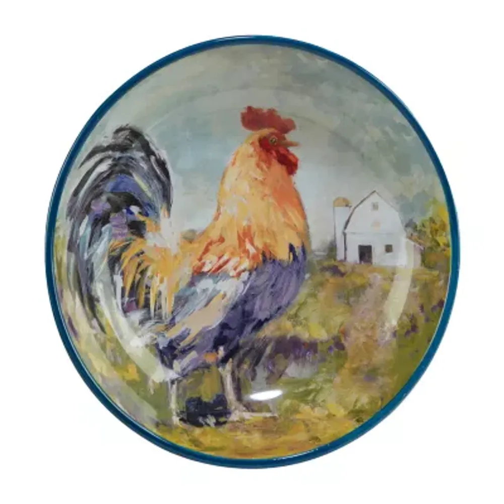 Certified International Rooster Meadow Serving Bowl