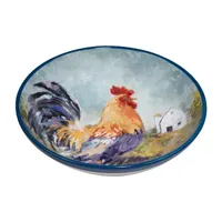 Certified International Rooster Meadow Serving Bowl