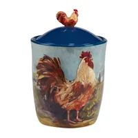 Certified International Rooster Meadow 3-pc. Canister