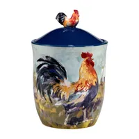 Certified International Rooster Meadow 3-pc. Canister