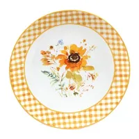 Certified International Sunflower Forever 4-pc. Earthenware Dinner Plate