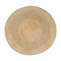 Home Weavers Inc Radiant 30 Inch Round Bath Rug