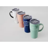 Cambridge 20oz 'Coffee Loves You' Travel Tumbler