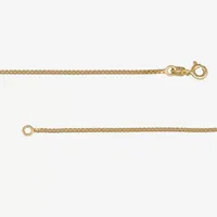 Made in Italy 14K Gold 20 Inch Hollow Box Chain Necklace