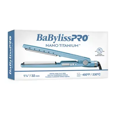 BaByliss Nano Titanium Ceramic Titanium 1 1/4" Flat Iron