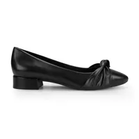 Easy Spirit Womens Caster Block Heel Pumps