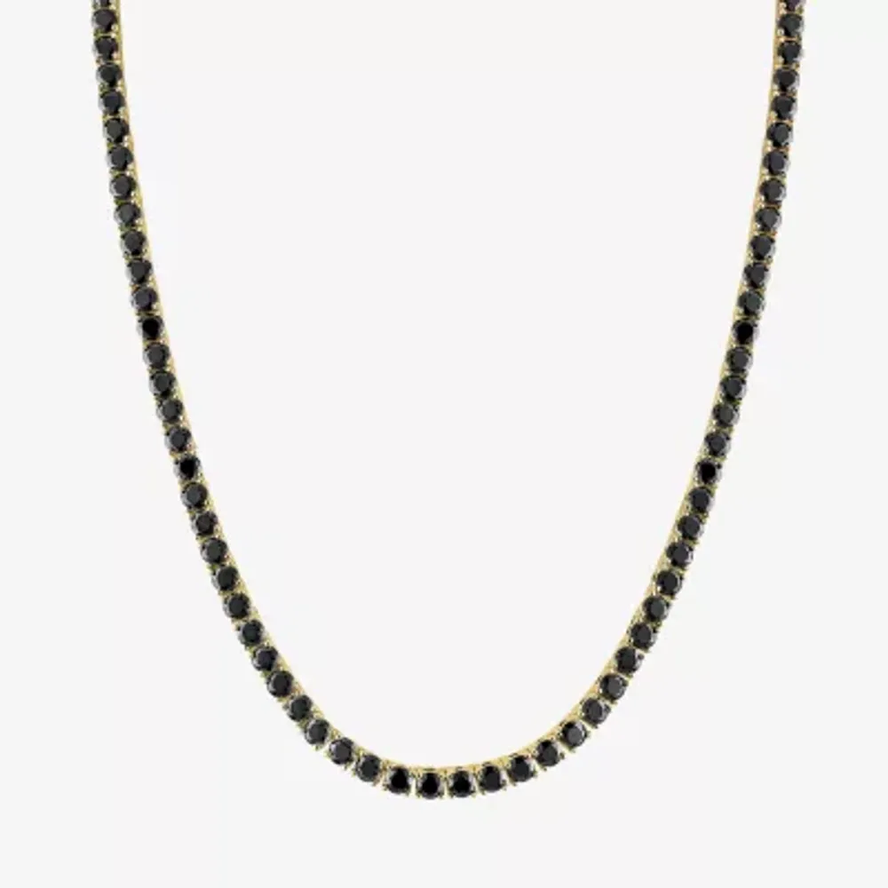 Effy Mens Diamond Accent Genuine Black Onyx 14K Gold Dog Tag Pendant  Necklace - JCPenney
